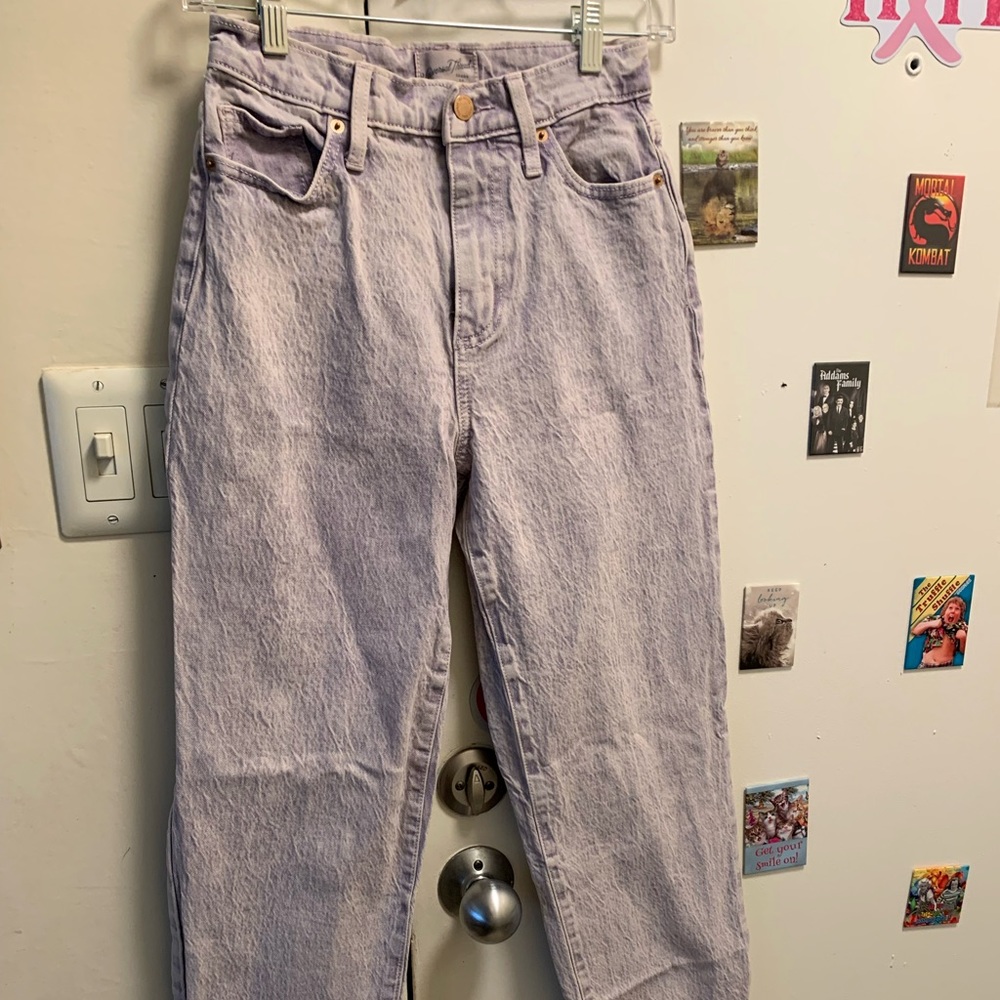 “Vintage straight” universal thread jeans